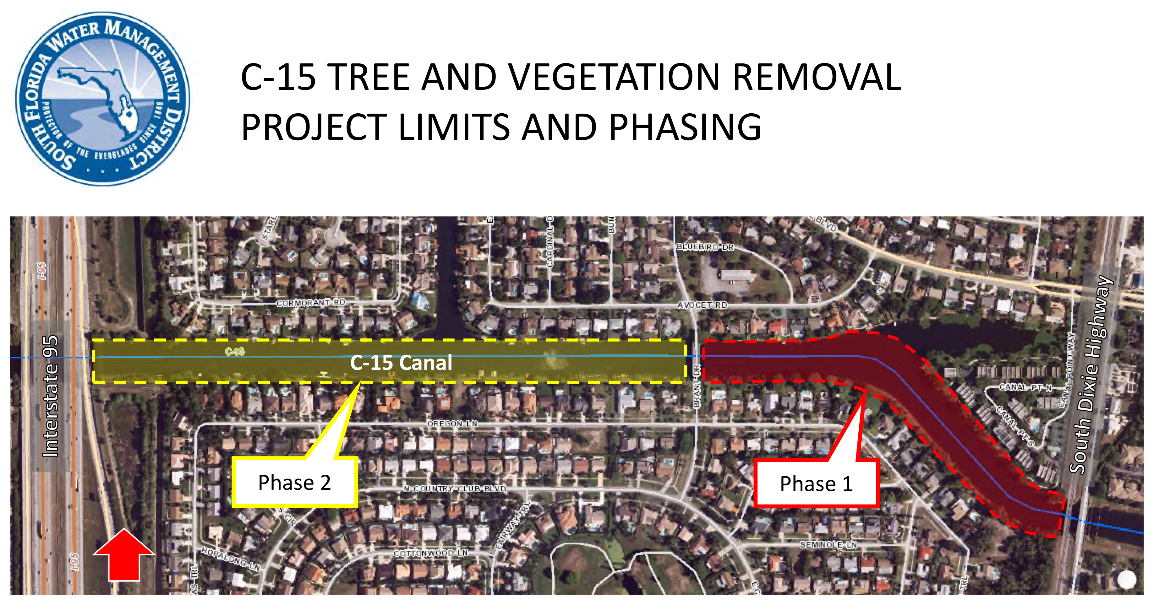 MAP: C-15 Canal and Tree Vegetation Removal Project
