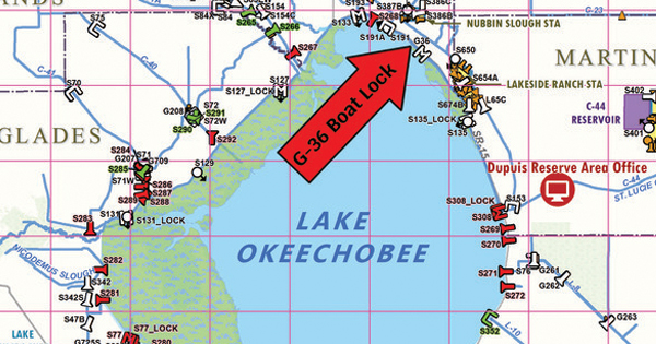 G-36 Boat Lock Map