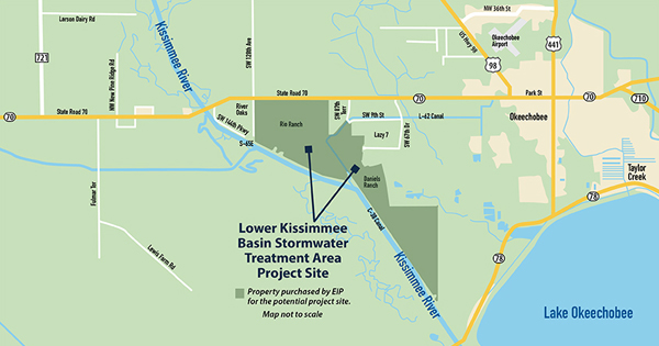 Lower Kissimmee Basin STA Map