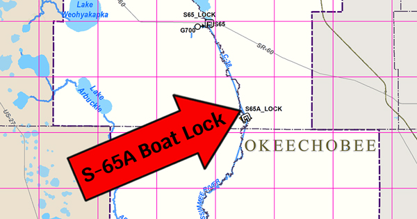 S-65A boat lock Map