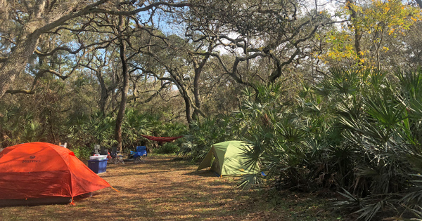 camping lake mills park