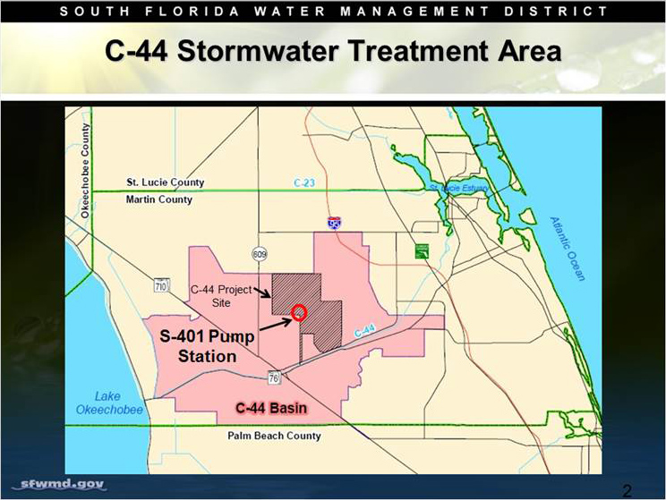 C44 Sta Map South Florida Water Management District