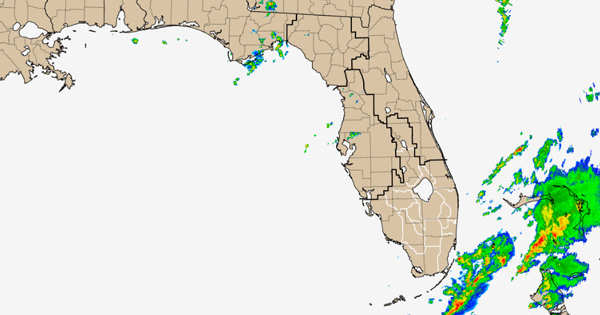 Florida Weather Map