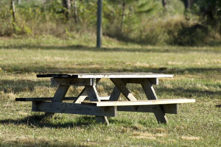 Wooden Picnic Table